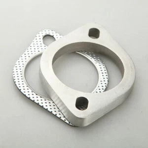 A Set of 3" Inch 2-Bolt Exhaust Pipe Flange and Gasket High Performance - Picture 1 of 5