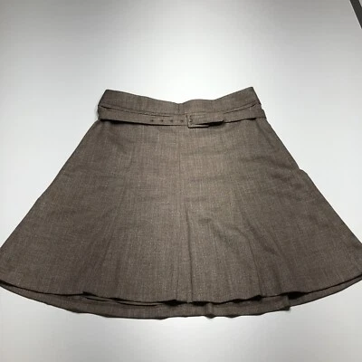 Ограниченная подпоясанная расклешенная трапециевидная эластичная карьерная юбка Academia Essentials размер 10 - Изображение 1 из 4