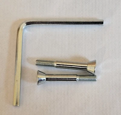 New Fisher Price Cradle ‘n Swing 2 Hex Screws M5X40mm + Allen Wrench Replacement - Image 1 of 4