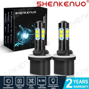 For Chevy Tahoe 2006 880 LED FogLight Bulbs 6500K White High Power Super Bright - Picture 1 of 7