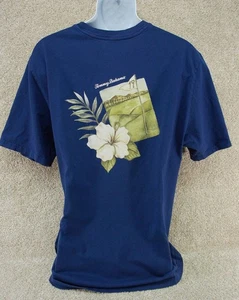 Tommy Bahama Herren T-Shirt Gr. XL Blau Blumen Grafik Tee Island Style - Bild 1 von 13
