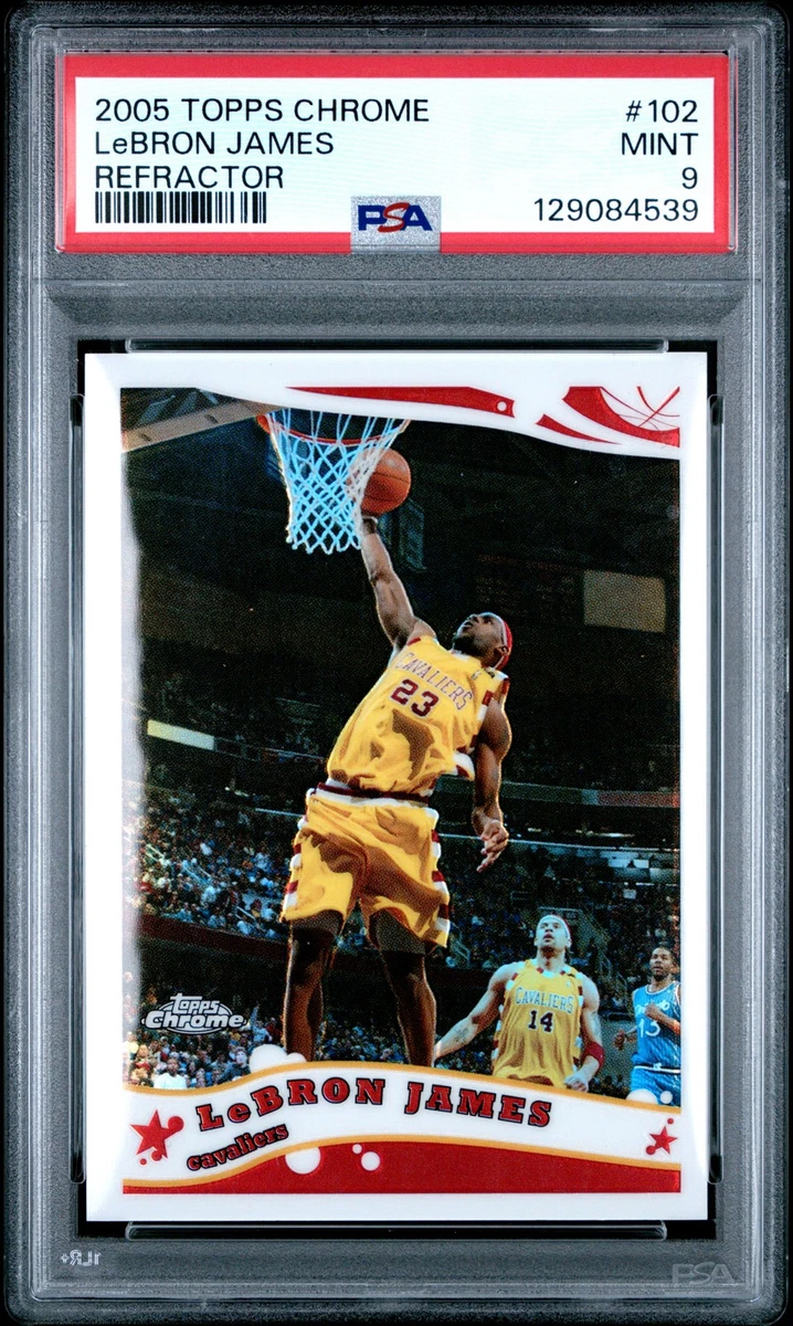 Topps LeBron James 9 Graded Basketball Sports Trading Cards