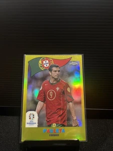 2024 Topps Cromo UEFA Euro Pauleta #CA-PA Oro Refractor /50 (AU) - Imagen 1 de 2