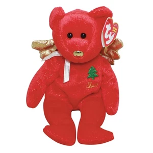 Ty Beanie Baby Gift Peace red - MWMT (Bear Angel 2003) Christmas - Picture 1 of 1