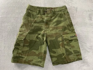 Quiksilver tarnfarbene Cargoshorts für Herren 31 Baumwolle Surf Skate Quicksilver 10,5” Schrittlänge - Bild 1 von 17