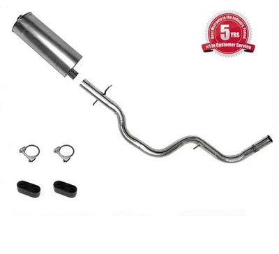 Se adapta a 98-03 Dodge Ram Van 1500 2500 3500 con sistema de escape silenciador 109" con sistema de escape Foto 1 de 4