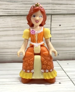 Fisher Price Imaginext Princess Precious Places Castle Orange Dress Iris Figure - Picture 1 of 5