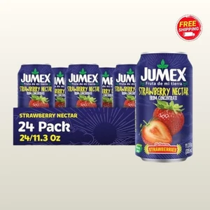 Jumex Strawberry Juice Nectar - Made with Strawberry Puree - Fresh Fruit new - Picture 1 of 4