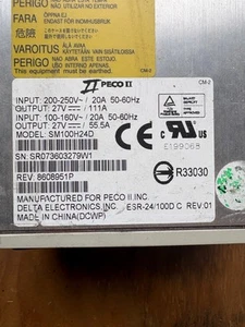 SM100H24D GE POWER ELECTRONICS, INC. 40 AMP RECTIFIER MODULE; +24VDC ESR24/100D - Afbeelding 1 van 4