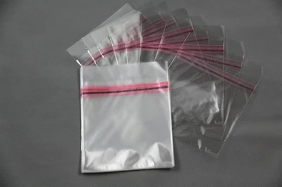 MARI-MEDIENVERPACKUNGEN 100 pz Custodie Protettive in Pellicola con Chiusura, per Custodie CD, Jewel Case