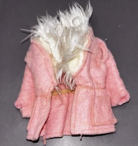 Vintage Barbie Doll 1973 Best Buy Fashion #8687 Pink Faux Fur Jacket Coat Outfit - Picture 1 of 6
