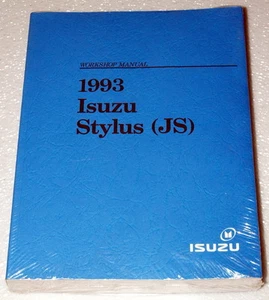 1993 Isuzu Stylus Factory Service Manual Original Shop Repair Book NEW - Picture 1 of 1