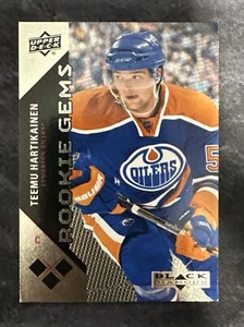 2011-12 Black Diamond Triple Rookie Gems 193 Teemu Hartikainen Edmonton Oilers - Picture 1 of 2