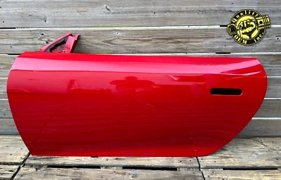 2014-2024 JAGUAR F-TYPE  FRONT LEFT (DRIVER SIDE) DOOR SHELL RED (1BD) OEM  29k - Image 1 of 4