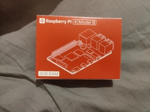 Raspberry Pi 4 Computer - Model B 4GB RAM - Brand New & Sealed - Afbeelding 1 van 2