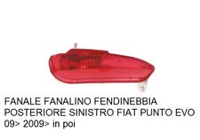 FARO FANALE RETRONEBBIA ROSSO Adatto a Fiat PUNTO EVO 2009 IN POI SINISTRO Sx