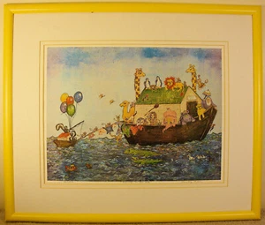 DOROTHY CHASE - ""TROUBLE ON THE ARK"" - Estampado limitado y firmado - Imagen 1 de 10