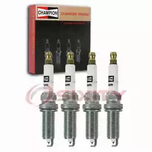 4 pc Champion Iridium Spark Plugs for 2015-2019 Volvo S60 2.0L L4 Ignition em - Picture 1 of 5