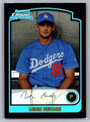 2003 Bowman Chrome 1st Year Refractor #271 Leigh Neuage Los Angeles Dodgers - Image 1 of 2