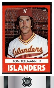 Tom Tellmann 1980 TCMA Hawaii Islanders #14 San Diego Padres