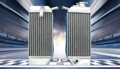 FOR HONDA CRF250X CRF250R 2004 2005 2006 2007 2008 2009 ALUMINUM RADIATOR - Image 1 of 4