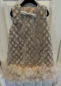 Beautifully crafted Recital Outfit for Young Girl - Gold - Picture 1 of 9