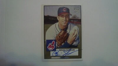 2006 Topps 52 Rookie Card 52S-BS Brian Slocum Baseball Autograph - Image 1 of 4