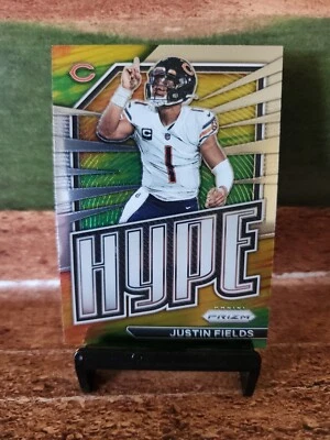 2022 Prizm Justin Fields HYPE Football card #H-5 - Image 1 of 2