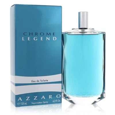 Azzaro Chrome Legend Hombres 4.2 OZ 125 ml Eau De Toilette Spray Nuevo en Caja Sellado Foto 1 de 2