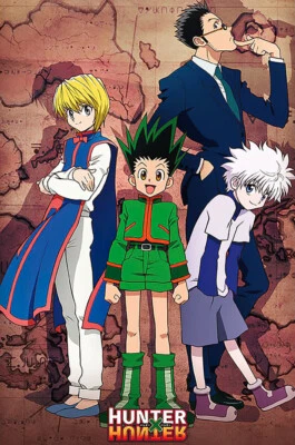 MOVIE POSTERS USA Hunter X Hunter - Manga / Anime TV Show Poster (Heroes) (Size: 24" x 36")
