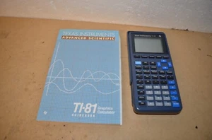 Texas Instruments 81 Graphing Calculator with Advanced Scientific Guidebook - Picture 1 of 2