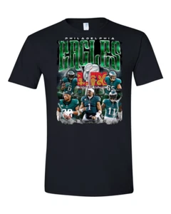 New Graphic -Philadelphia Eagles Champions, Super Bowl LIX Short Sleeve TEES!! - Picture 1 of 1
