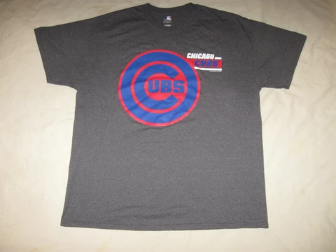 Chicago Cubs T Shirt Men's XL MLB Baseball Chi Town Short Sleeve Wrigley Field Cover