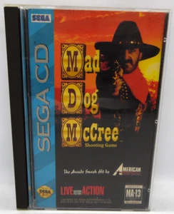 Mad Dog McCree Sega CD, 1993 im Etui ohne Handbuch getestet funktioniert - Bild 1 von 4