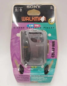Sony Walkman WM-FX323 AM/FM Portable Stereo Cassette Player Black Sealed - Picture 1 of 3