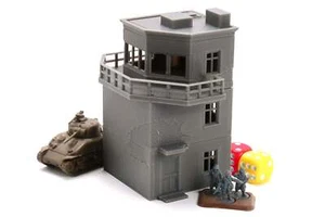 Torre de Control de Aeródromo - Terreno de Wargaming Miniatura Impreso en 3D - Impresionante para Ta - Imagen 1 de 9