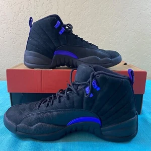 Nike Air Jordan 12 Retro Dark Concord Black CT8013-005 Men's Size 10.5 - Picture 1 of 23