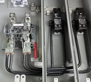 Siemens 400 Amp With Breaker 2x 200 Disconnect Meter Socket MK0402L1400RLM New - Picture 1 of 5