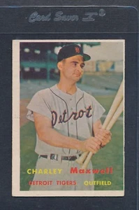 1957 Topps #205 Charley Maxwell Tigers EX *2894 - Picture 1 of 1