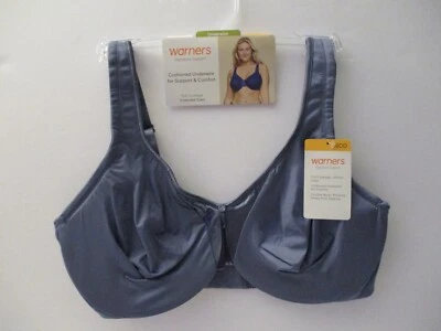 Warners bra signature support satin underwire size 38 DD style 35002A - Image 1 of 4