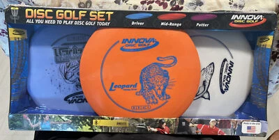 Innova Disc Golf Starter Set 3 Discs Driver Mid-Range Putter Brand New & Sealed - Image 1 of 2