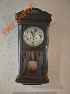 Gustav Becker Antique German  Westminster chime wall clock ( 0657 ) - Picture 1 of 18