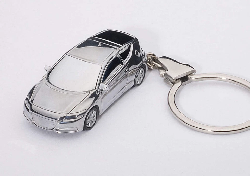 Autoart Honda CR-Z Chrome Keychain - Image 1 of 1
