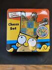 The Simpsons Chess Set Metal Tin Box 1998 Complete Game