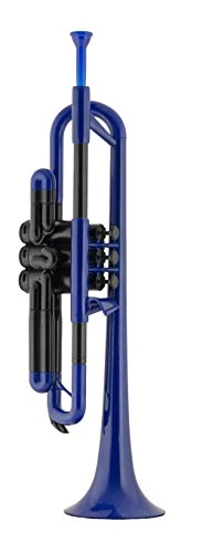 Trompeta de plástico pBone PTRUMPET1B en conjunto azul Foto 1 de 1