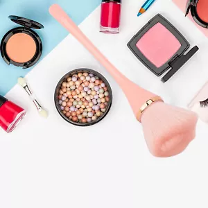 Makeup Brush Soft Rich Bristles Slender Hair Peaks Oversize Fluffy Strong Powder - Picture 1 of 18