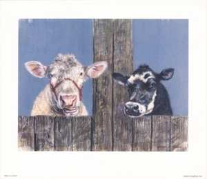 Moo' Over Cow Print by Denise Nelson 11x9.5 in - Picture 1 of 1