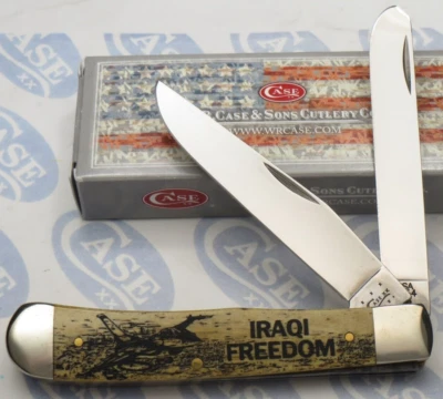 Estuche Vintage XX EE. UU. 2013 Sello 6254 SS Trapper - Hueso Antiguo - Libertad Iraquí Foto 1 de 4