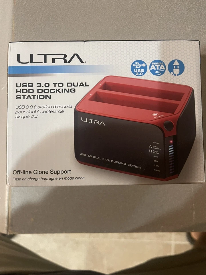 Ultra USB 3.0 To Duel Hdd Docking Station - Image 1 of 4