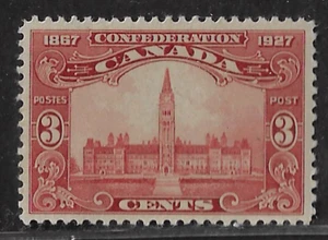 Canada Stamps — 1927, Parliament Building at Ottawa #143 MLH Ref. 1953 - Picture 1 of 2